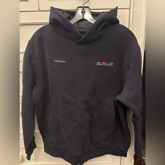 Lululemon steady state hoodie sweatshirt nightmoth running graphic black small - Picture 4 of 4